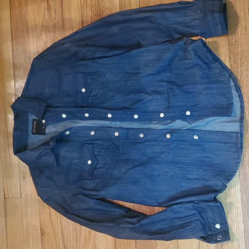 True Religion button down top